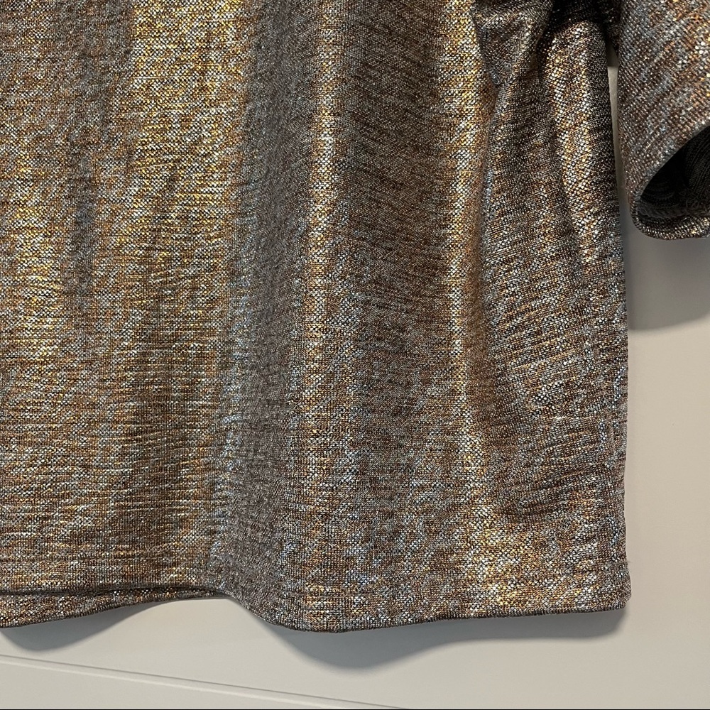Koton | Shimmery Long Crop Tee Shirt - Picture 11 of 12